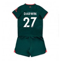 Liverpool Darwin Nunez #27 Tredje sæt Børn 2022-23 Kortærmet (+ Korte bukser)